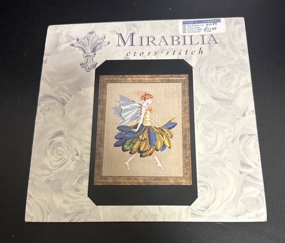 Mirabilia Cross Stitch Pattern The Feather Fairy Nora Corbett MD83 Pattern Chart